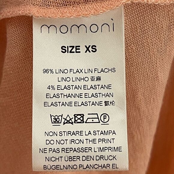 Elegant Peach Sleeveless Muscle Tee - Picture 5 of 8